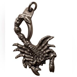 1998 Scorpion Pewter Pendant NWA STING World Championship Wrestling Vintage EUC